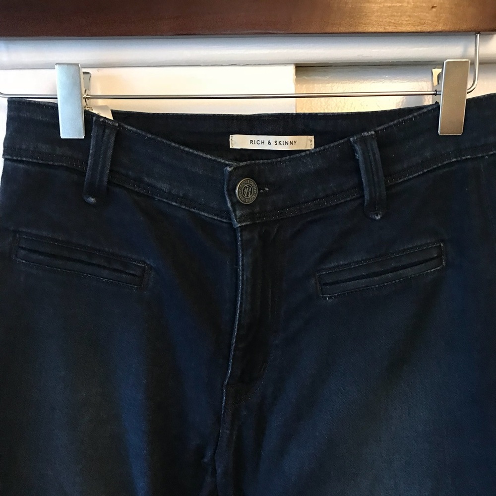 Rich & Skinny Sugar Mid Rise Flare Jeans - Picture 4 of 6